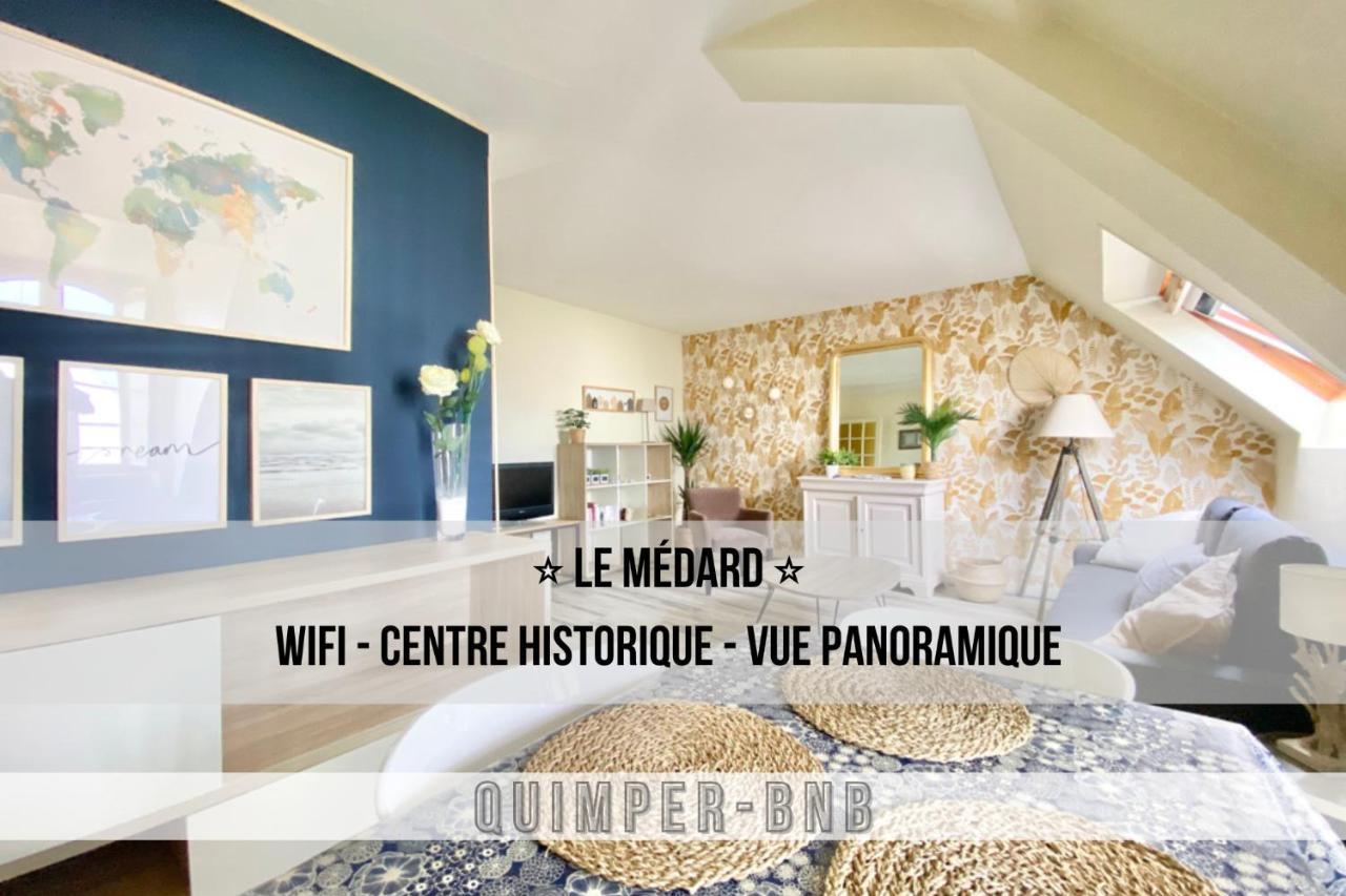 Le Medard - Confort - Wifi - Centre Historique - Entree Autonome Apartman Quimper Kültér fotó